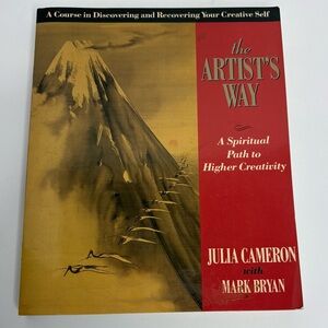 The Artist's Way by Julia Cameron - Gold and Red Cover